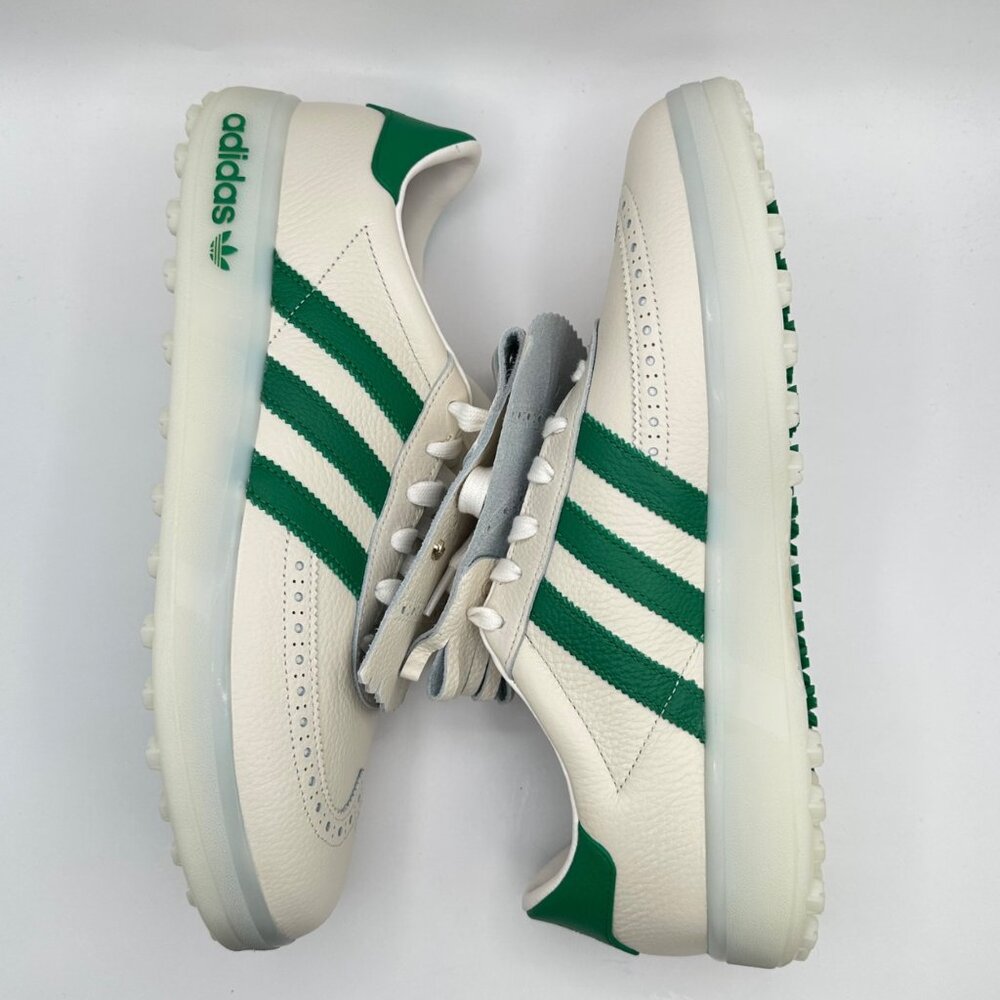Mens Adidas Coursecup SL Sz12 Spikeless Golf Shoes Chalk White/Green IH8436 NEW - Picture 7 of 8